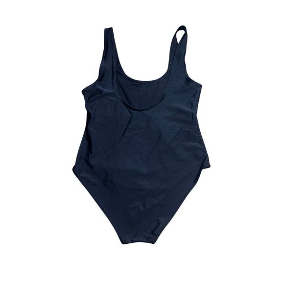 DOPE Women's Black Scoop Neck One Piece Swimsuit Size Medium - Picture 2 of 3